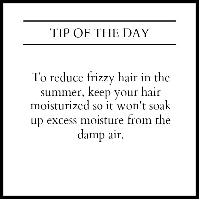reduce frizzy hair by moisturizing